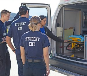 EMTs in training